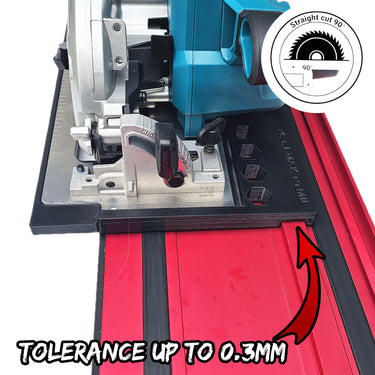 Makita DHS660 DHS660Z circular saw adapter guide rail base compatible with MILWAUKEE guide rail track