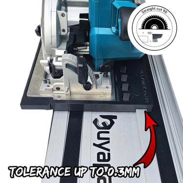 Makita DHS660 DHS660Z circular saw adapter guide rail base compatible with BUYAPARCEL guide rail track