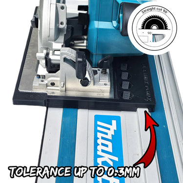 Makita DHS660 DHS660Z circular saw adapter guide rail base compatible with MAKITA guide rail track
