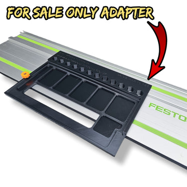Makita DHS660 DHS660Z circular saw adapter guide rail base compatible with FESTOOL guide rail track
