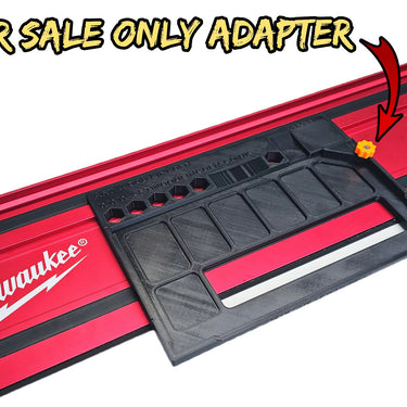 Milwaukee M18FCS552 2833-20 circular saw adapter guide rail base compatible with MILWAUKEE guide rail track