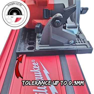 Milwaukee M18FCS552 2833-20 circular saw adapter guide rail base compatible with MILWAUKEE guide rail track