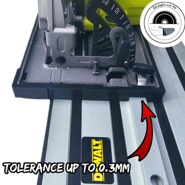 Ryobi RCS18BL-0 circular saw adapter guide rail base compatible with DEWALT guide rail track