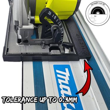 Ryobi RCS18BL-0 circular saw adapter guide rail base compatible with MAKITA guide rail track