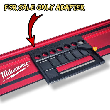 Milwaukee M12FCS442 2521-20 circular saw adapter guide rail base compatible with MILWAUKEE guide rail track