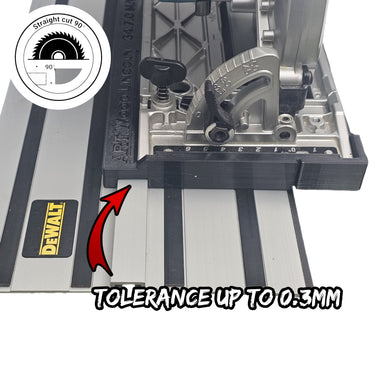 Makita BSS610Z DSS610Z DSS611Z circular saw adapter guide rail base compatible with DEWALT guide rail track