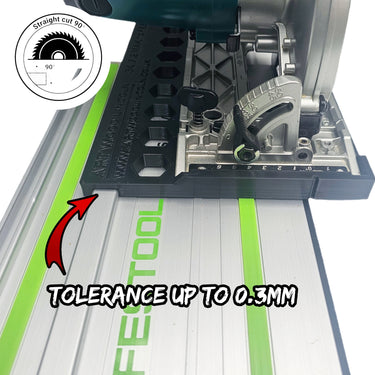 Makita BSS610Z DSS610Z DSS611Z circular saw adapter guide rail base compatible with FESTOOL guide rail track