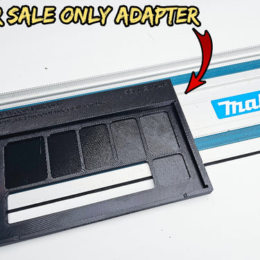 Evolution R165CCSL circular saw adapter guide rail base compatible with MAKITA guide rail track