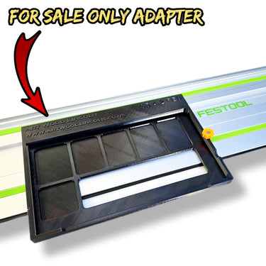 Erbauer ERI1085CSW circular saw adapter guide rail base compatible with FESTOOL guide rail track