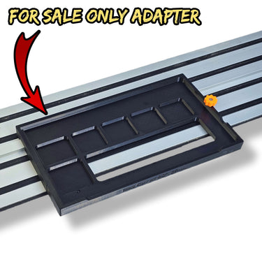Erbauer ERI1085CSW circular saw adapter guide rail base compatible with DEWALT guide rail track