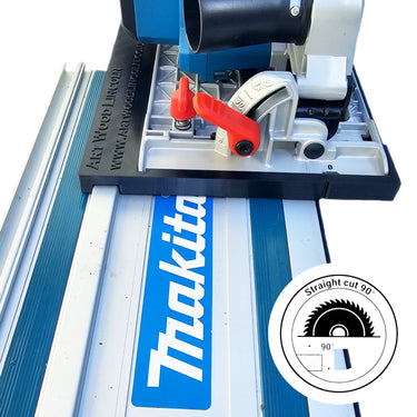 Erbauer ERI1085CSW circular saw adapter guide rail base compatible with MAKITA guide rail track