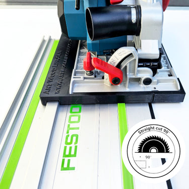 Erbauer ERI1085CSW circular saw adapter guide rail base compatible with FESTOOL guide rail track