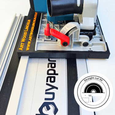Erbauer ERI1085CSW circular saw adapter guide rail base compatible with BUYAPARCEL guide rail track
