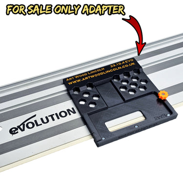 Milwaukee M12FCOT-0 76mm Cut Off Tool adapter 90 degree compatible with EVOLUTION guide rail track
