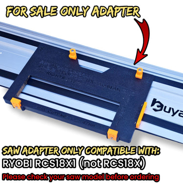 Ryobi RCS18X1 circular saw adapter guide rail base compatible with BUYAPARCEL guide rail track
