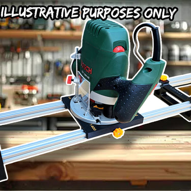 Bosch POF1200 POF1400 Router flattening jig Sled planer thicknesser base