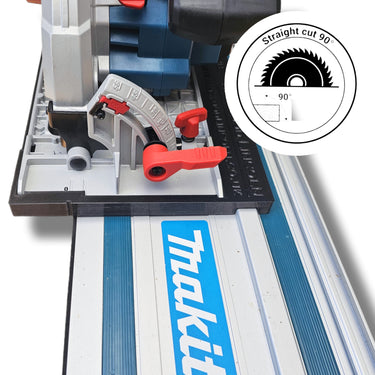 Erbauer ERI1086CSW circular saw adapter guide rail base compatible with MAKITA guide rail track