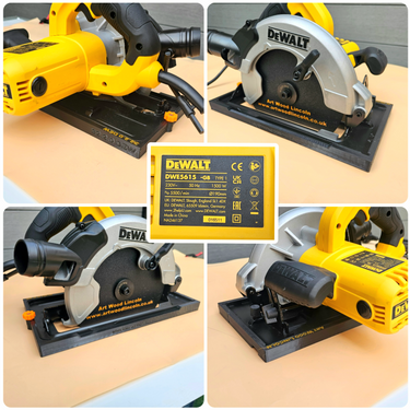 Dewalt DWE5615 circular saw adapter guide rail base compatible with BOSCH MAFELL guide rail track