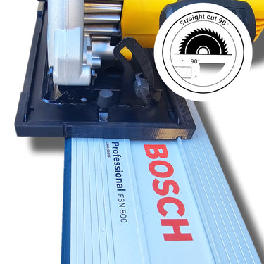 Dewalt DWE5615 circular saw adapter guide rail base compatible with BOSCH MAFELL guide rail track