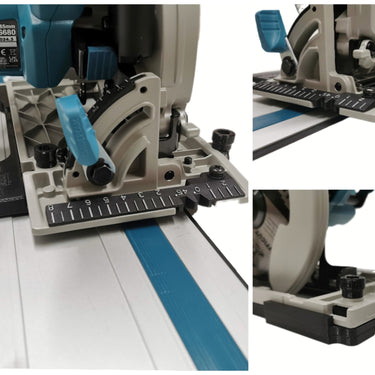 Makita DHS680 DHS680Z XSH03Z circular saw adapter guide rail base compatible with MAKITA guide rail track