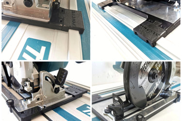 Makita DHS660 DHS660Z circular saw adapter guide rail base compatible with MAKITA guide rail track