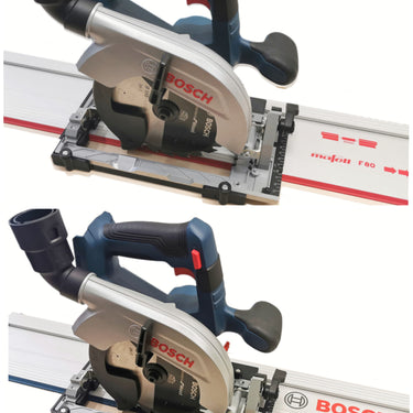 Bosch GKS18V-57-2 circular saw adapter guide rail base compatible with BOSCH MAFELL guide rail track