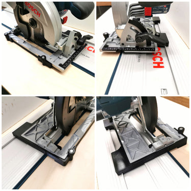 Bosch GKS18V-57-2 circular saw adapter guide rail base compatible with BOSCH MAFELL guide rail track