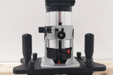 Trend T18S/R14 center jig adapter router base Mortises Groove Slotting